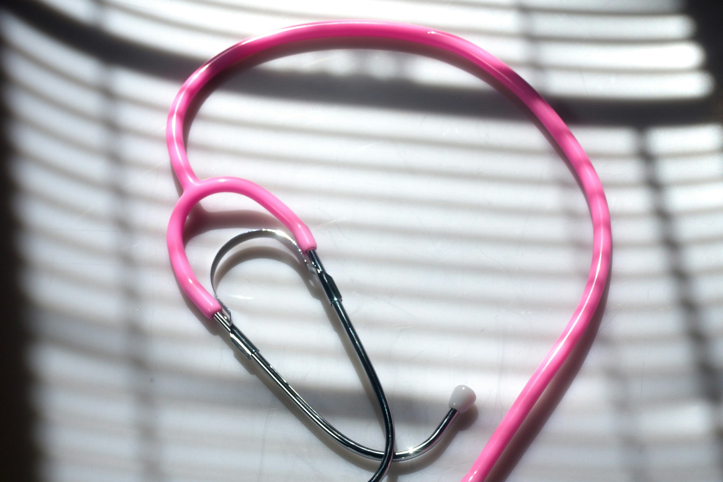 Stethoscope representing women's health and gynecological services at Whitfield Family Practice in Decatur, AL